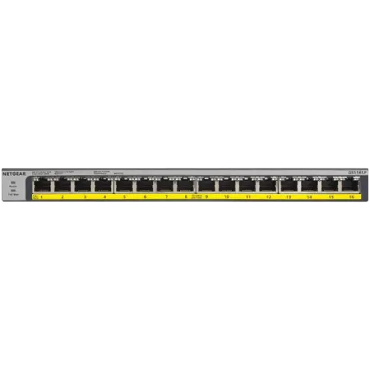 16PT POE/POE+GIGABIT UNMANAGED SWCH