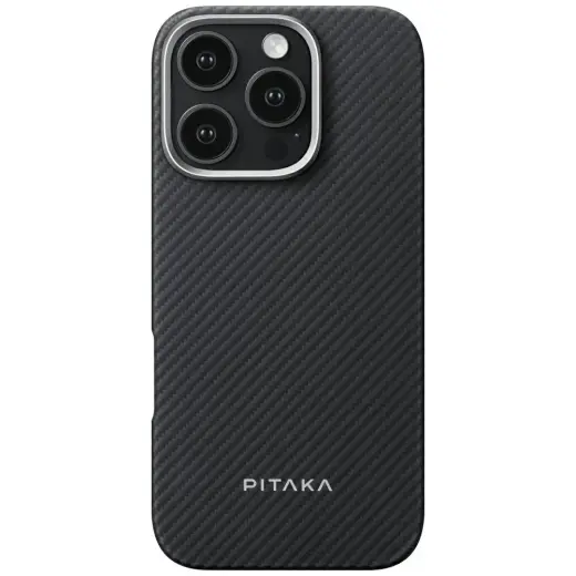 PITAKA Ultra-Slim telefoniümbris MagSafe toega, sobib iPhone 16 Pro Max, hall
