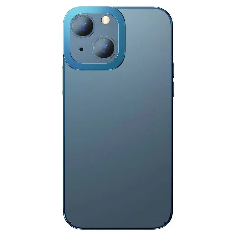 Baseus Glitter Transparent Case for iPhone 13 (blue)