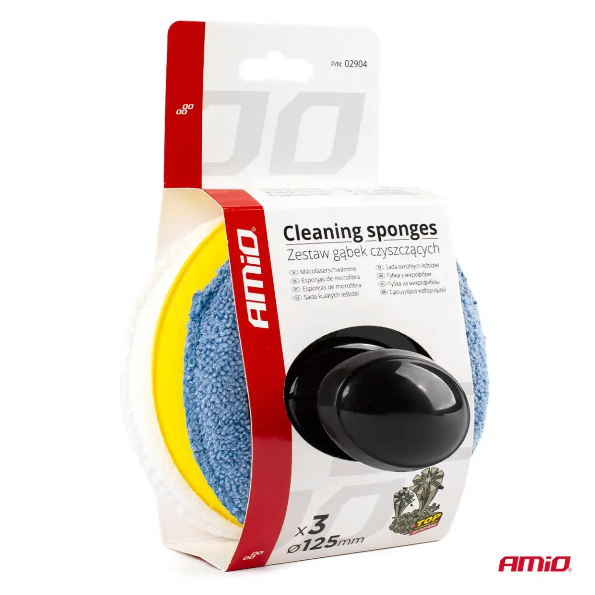Cleaning sponges set 3x125 mm