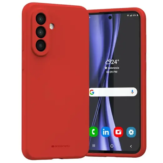 Case Mercury Silicone Sam A36 red
