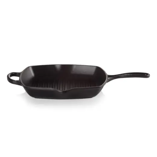 Le Creuset Čuguna grillpanna kvadrātveida 26x26cm matēti melna