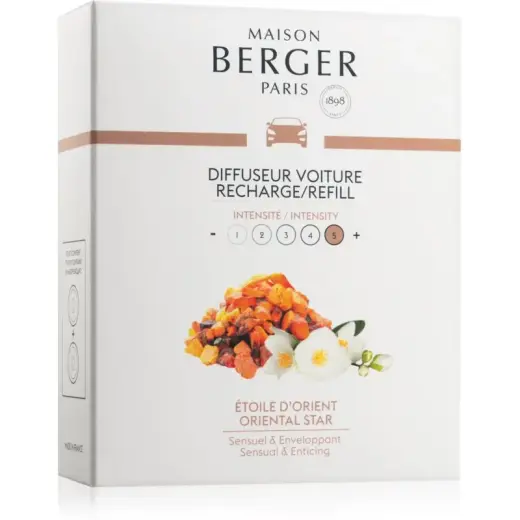 Maison Berger Paris Oriental Star Car Air Freshener Refill 2 X 17 G