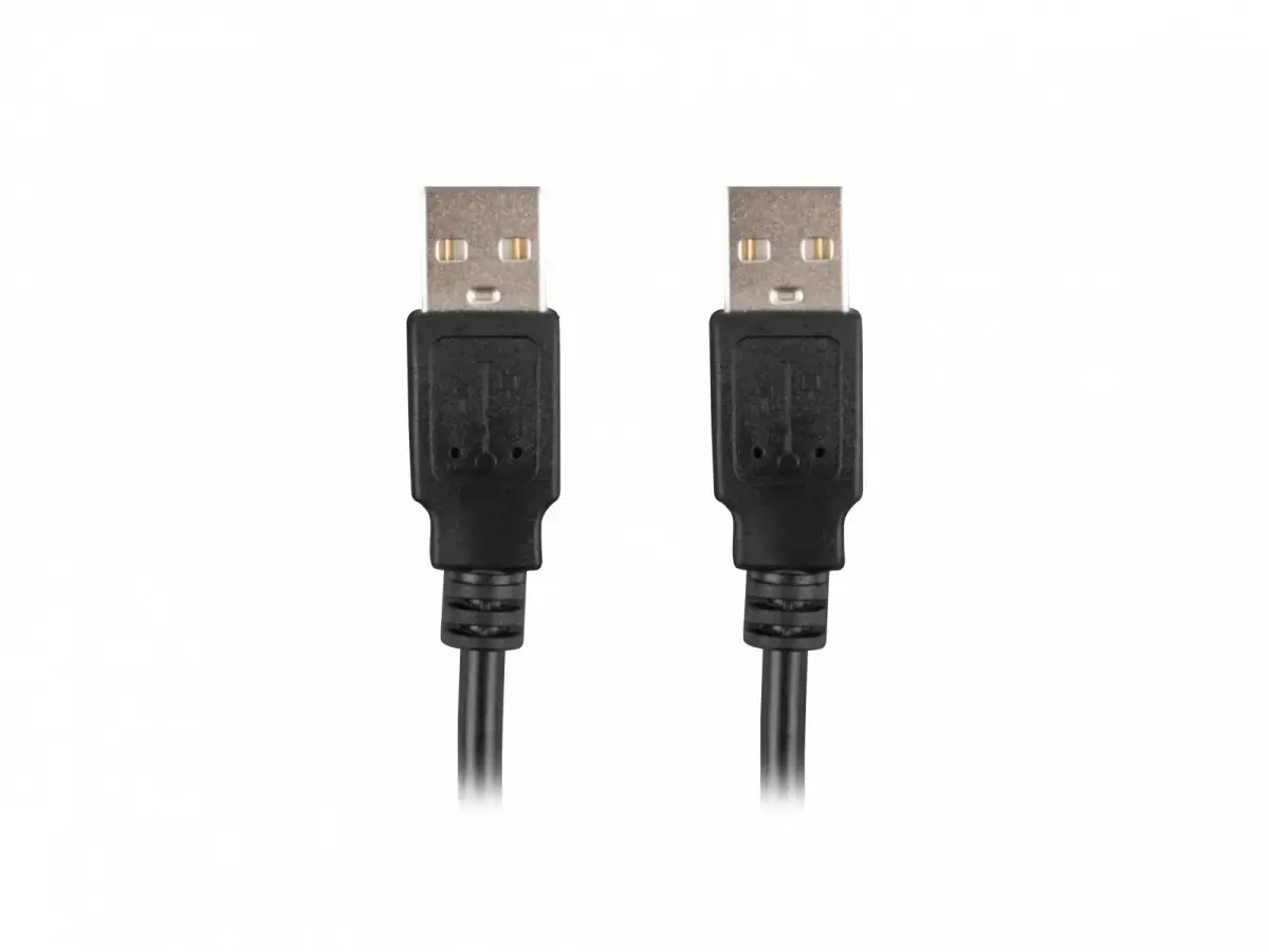 Kabel USB -A M|M 2.0 1.8m czarny