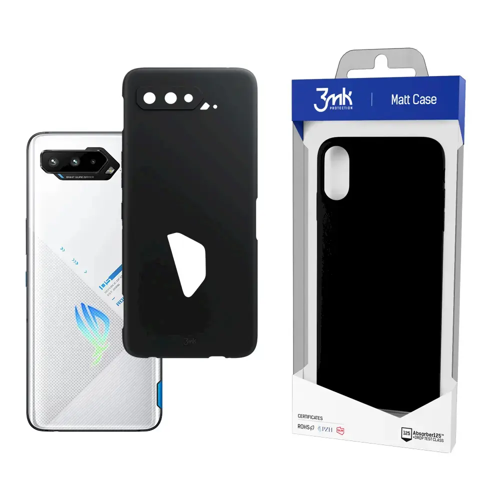 Asus ROG Phone 5 5G - 3mk Matt Case black