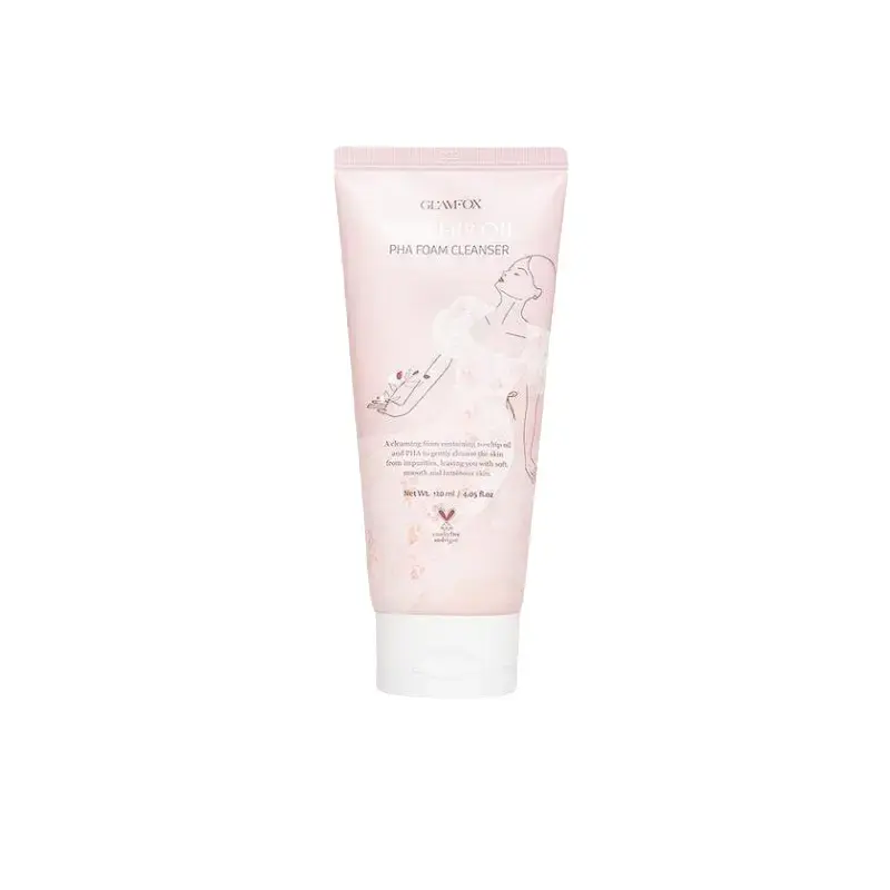 Glamfox , Rosehip Oil, Cleansing AND Hydrating, Cleansing Foam, 120 ml