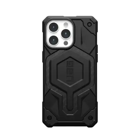 UAG Monarch Pro - protective case for iPhone 15 Pro Max, compatible with MagSafe (carbon fiber)