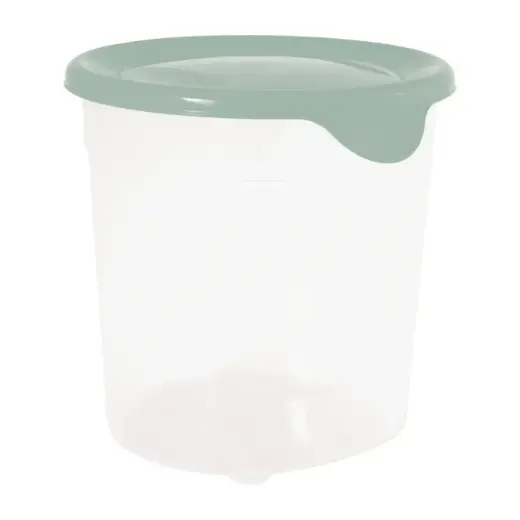 Food container round 1L Fresh&Go green
