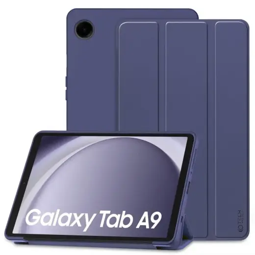 Tech-Protect SmartCase case for Samsung Galaxy Tab A9 8.7" X110 | X115 - navy blue