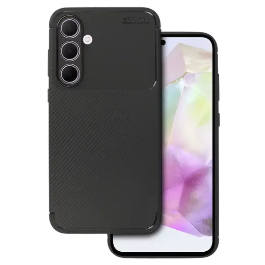 Tel Protect Carbon Elite for Samsung Galaxy A35 5G Black