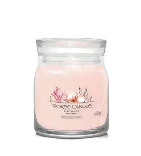 Yankee Candle Pink Sands signature candle medium 368 g