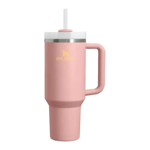 Termokruus kõrrega The Quencher H2.O FlowState Tumbler 1.18L virsikuroosa