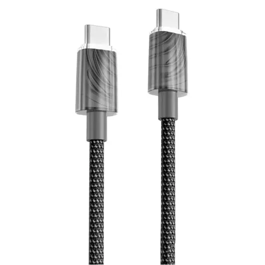 Proove Spectral data transfer and charging cable | USB-C to USB-C | 15W | 1m | gray