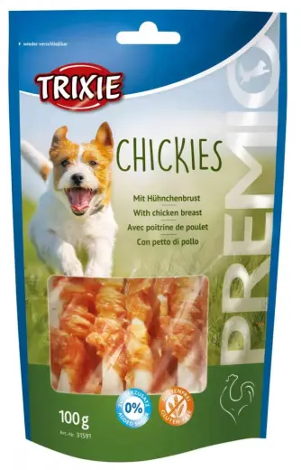 Gardums suņiem - Trixie Premio Chickies, 100g