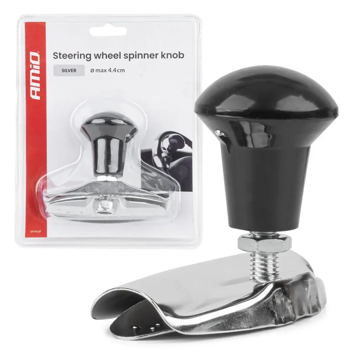 Steering wheel spinner knob AMIO-04975