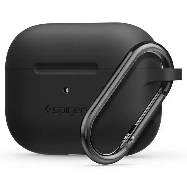 Spigen Silicone Fit AirPods Pro czarny |black ASD00533