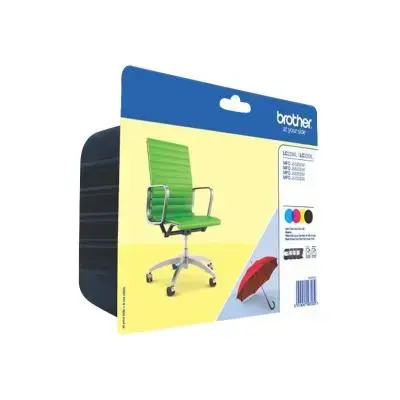 Brother Ink LC-229XL LC229XL Black Schwarz & Color (LC229XLVALBP)