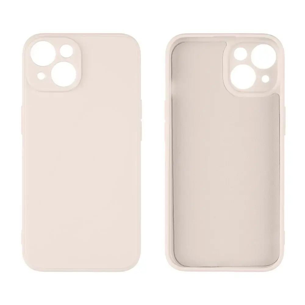 OBAL:ME Matte TPU Case for Apple iPhone 14 Beige