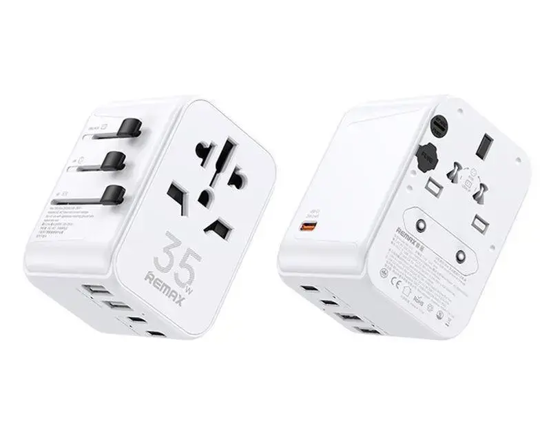 TRAVEL CHARGER REMAX ASTRO SERIES RP-U11 35W WHITE