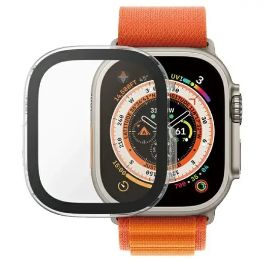 PanzerGlass Full Body tempered glass + case for Apple Watch Ultra (49mm) clear