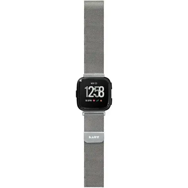 Pasek Laut Steel Fitbit Versa silver|srebrny 35154