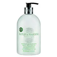Baylis & Harding Anti-Bacterial Luxury Hand Wash - Antibacterial liquid hand soap Jasmine and apple blossom 500ml