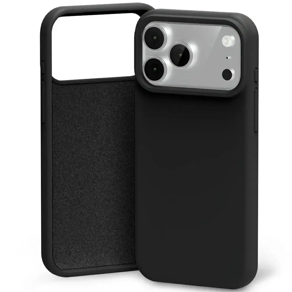 Mercury Silicone maciņš telefonam iPhone 17 Pro melns