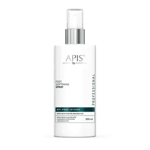 APIS Api-Podo Intense Foot Softening Spray with 10% Lactic Acid and 30% Urea, 300 ml