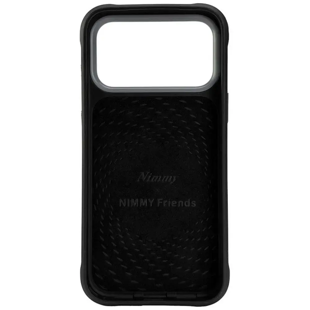 Nimmy case BIG EYED LYING GIANT PANDA compatible with MagSafe for IPHONE 18 Pro Max/17 Pro Max black