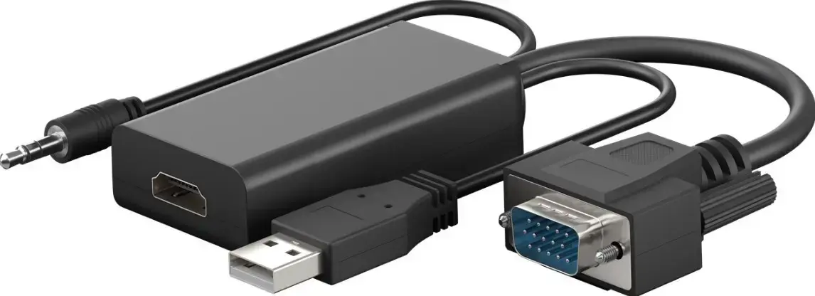 Pārveidotājs VGA - HDMI (nepieciešama papildu