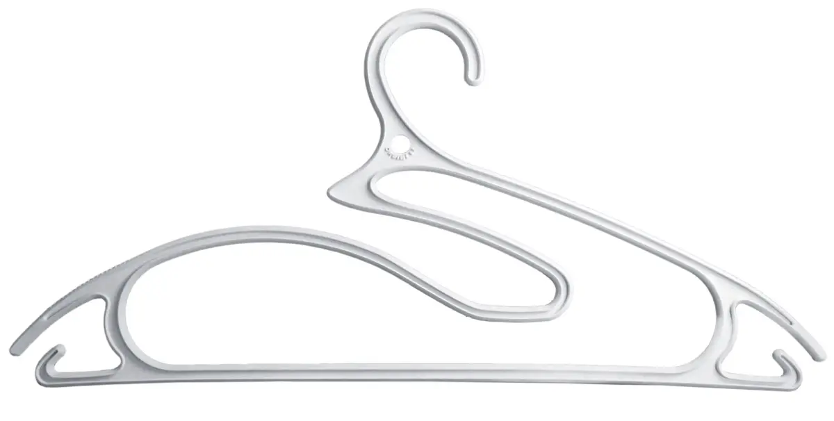 Drēbju pakaramie 5gab. plastmasas 5in1 Collection 42cm balti