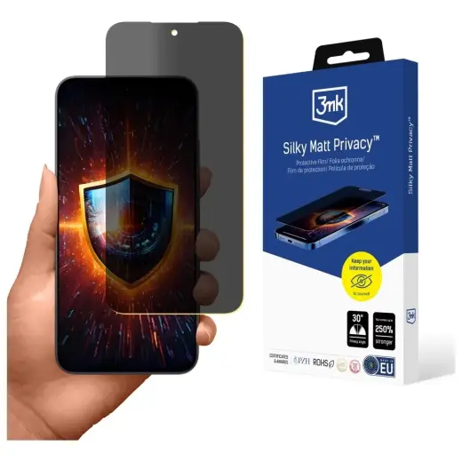 Folia prywatyzująca 3MK Silky Matt        Privacy do Xiaomi Poco F7