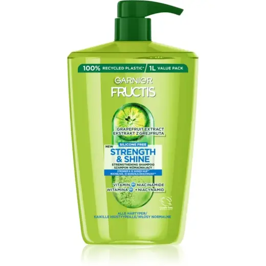 Garnier Fructis Strength & Shine Shampoo 1000 Ml