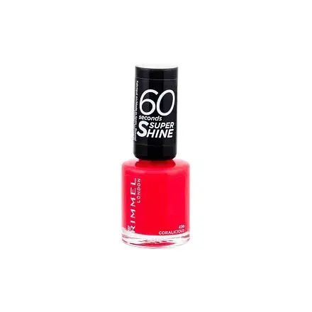 Debenhams 60 Seconds Super Shine Nail Polish in Coralicious