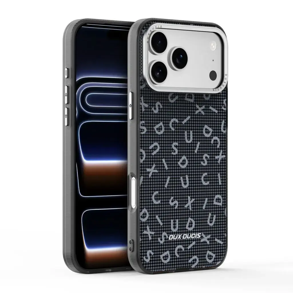 Dux Ducis Moro maciņš telefonam iPhone 17 Pro Max melns