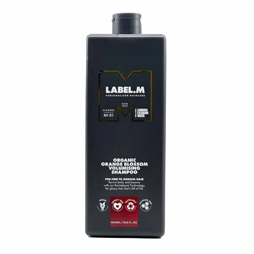 Label.m Orange Blossom Shampoo for Hair Volume Organic 1000ml