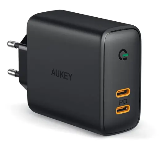 AUKEY PA-D2 Wall Charge r 2xUSB-C PD Power Deli