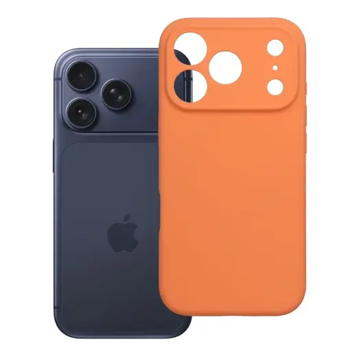 Forcell F-Protect Rubber Premium maciņš ar MagSafe atbalstu telefonam iPhone 17 Pro | iPhone 18 Pro oranžs