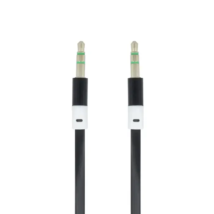 Forever audio cable jack 3,5mm - jack 3,5mm 1,0 m black
