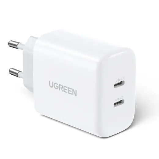Ugreen 10343 tīkla lādētājs | 40W | PD | USB-C | balts