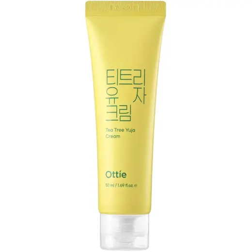 Ottie, Tea Tree Yuja, Hydrating & Moisturising, Cream, For Face, 50 ml