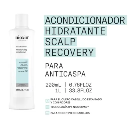 Nioxin Scalp Recovery - Conditioner - Dry and Itchy Scalp 200ml