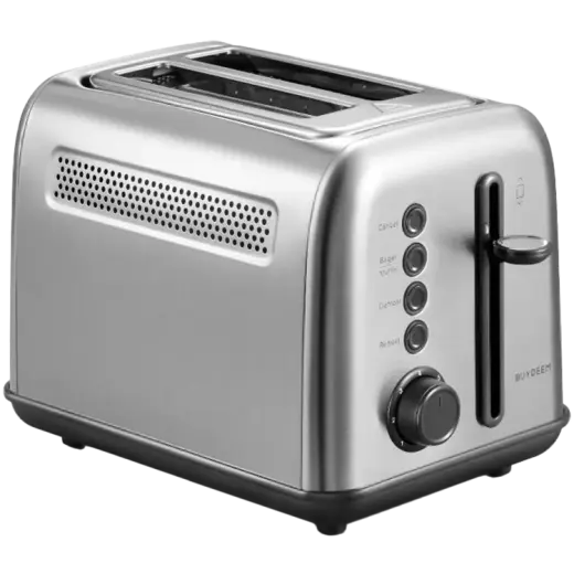BUYDEEM 2 Slice Toaster, model DT620E, color Stainless Steel, EU
