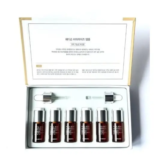 Set, Dr. Hedison, Vita Bright, Brightening, Ampoules Treatment Serum, Hyperpigmentation, For Face, Unisex, 6 pcs, 60 ml