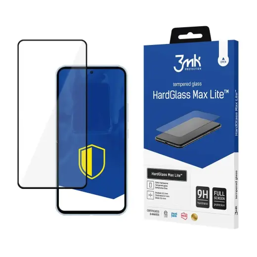 3mk HardGlass Max Lite tempered glass for phone Samsung Galaxy A35 5G (A356) | A55 5G (A556) with applicator