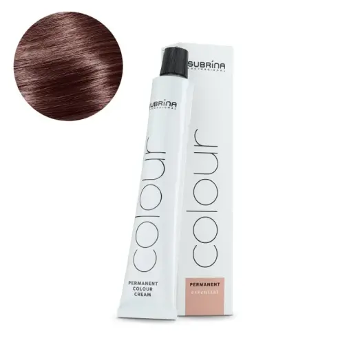 Subrina Professional, Essential Colour, Permanent Hair Dye, 6/77 Intensive Dark Chestnut Blonde, 100 ml
