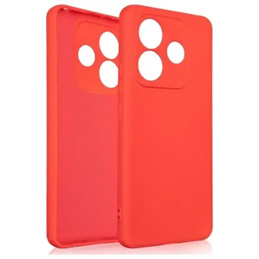 Beline Silicone Case Xiaomi Redmi Note 14 red