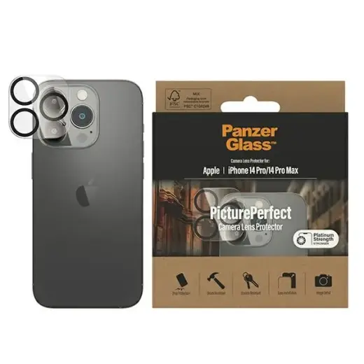 PanzerGlass Camera Protector iPhone 14 Pro | 14 Pro Max Platinium Strength 0400