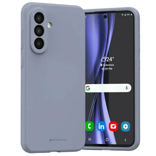 Case Mercury Silicone Sam A36 lavender