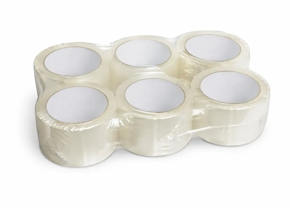 Somi Adhesive tape 45 mm x 54 m, acrylic, transparent, 6 pcs. [pack]